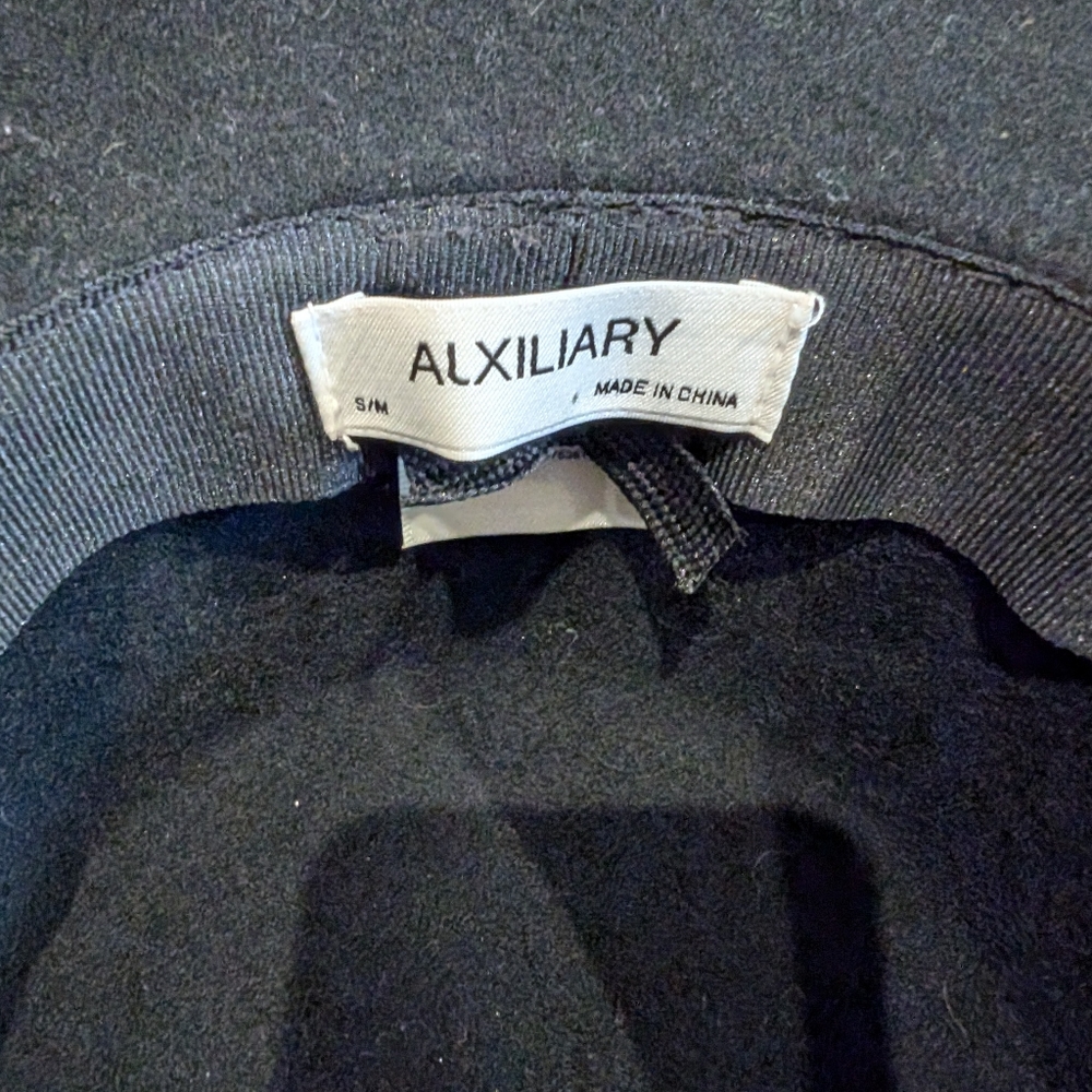 Aritzia Black Felt Hat
